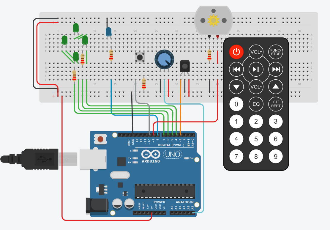 TinkerCAD Circuit Simulation